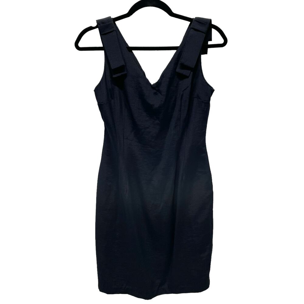 Vintage Creation Maille de France Black Sleeveless Dress S
